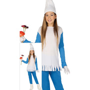 Op deze afbeelding zie je een Kostuums, van het merk Guirca. Lieve Smurfin Sprookjesbos Meisje Kostuum