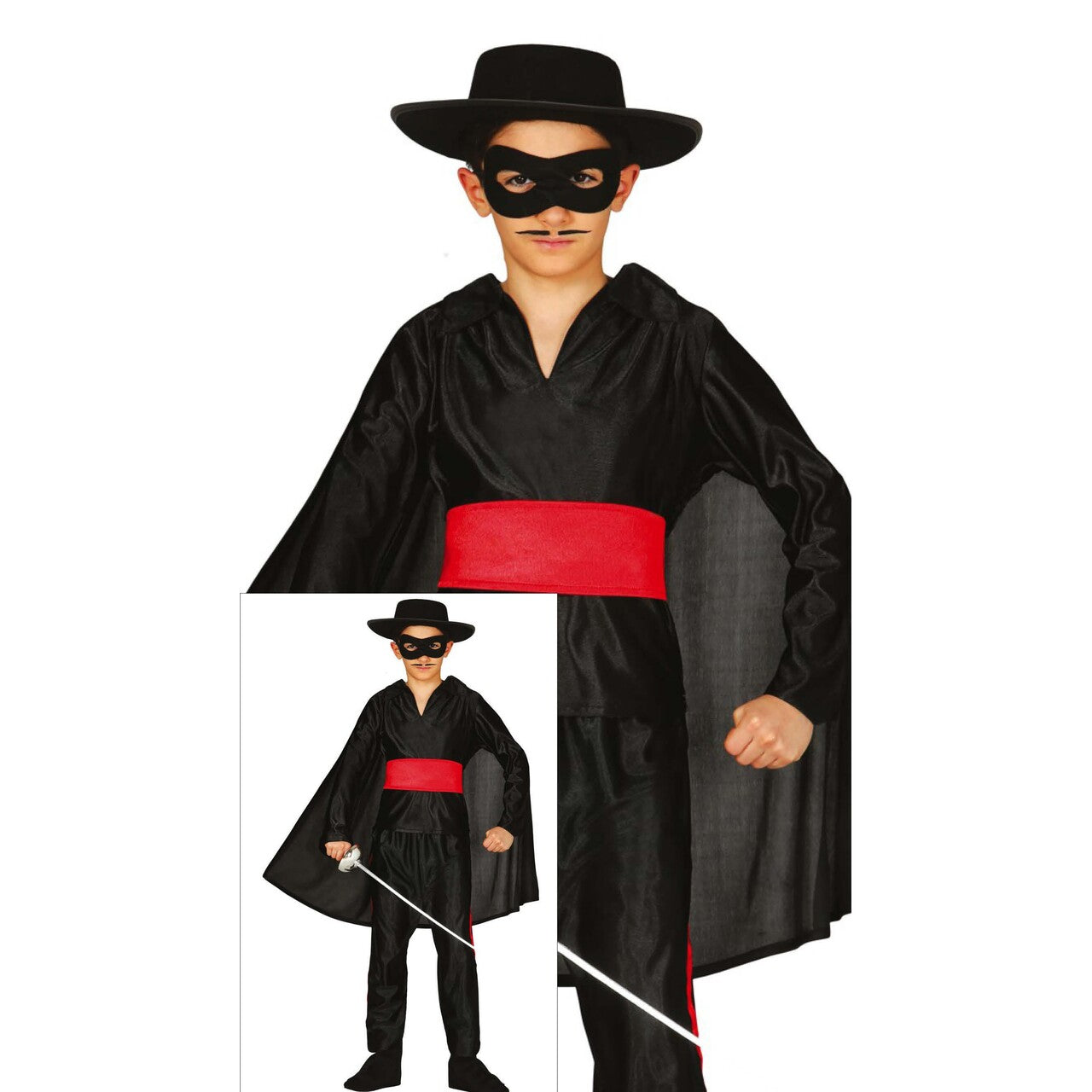 Op deze afbeelding zie je een Kostuums, van het merk Guirca. Held Van De Mexicaanse Armen Jongen Kostuum