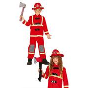 Op deze afbeelding zie je een Kostuums, van het merk Guirca. Heldhaftige Brandweerman Jongen Kostuum