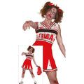 Setzen Sie Es Auf Zombies Cheerleader Damenkostüm