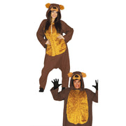 Op deze afbeelding zie je een Kostuums, van het merk Guirca. Bruintje Beer Jumpsuit Vrouw Kostuum