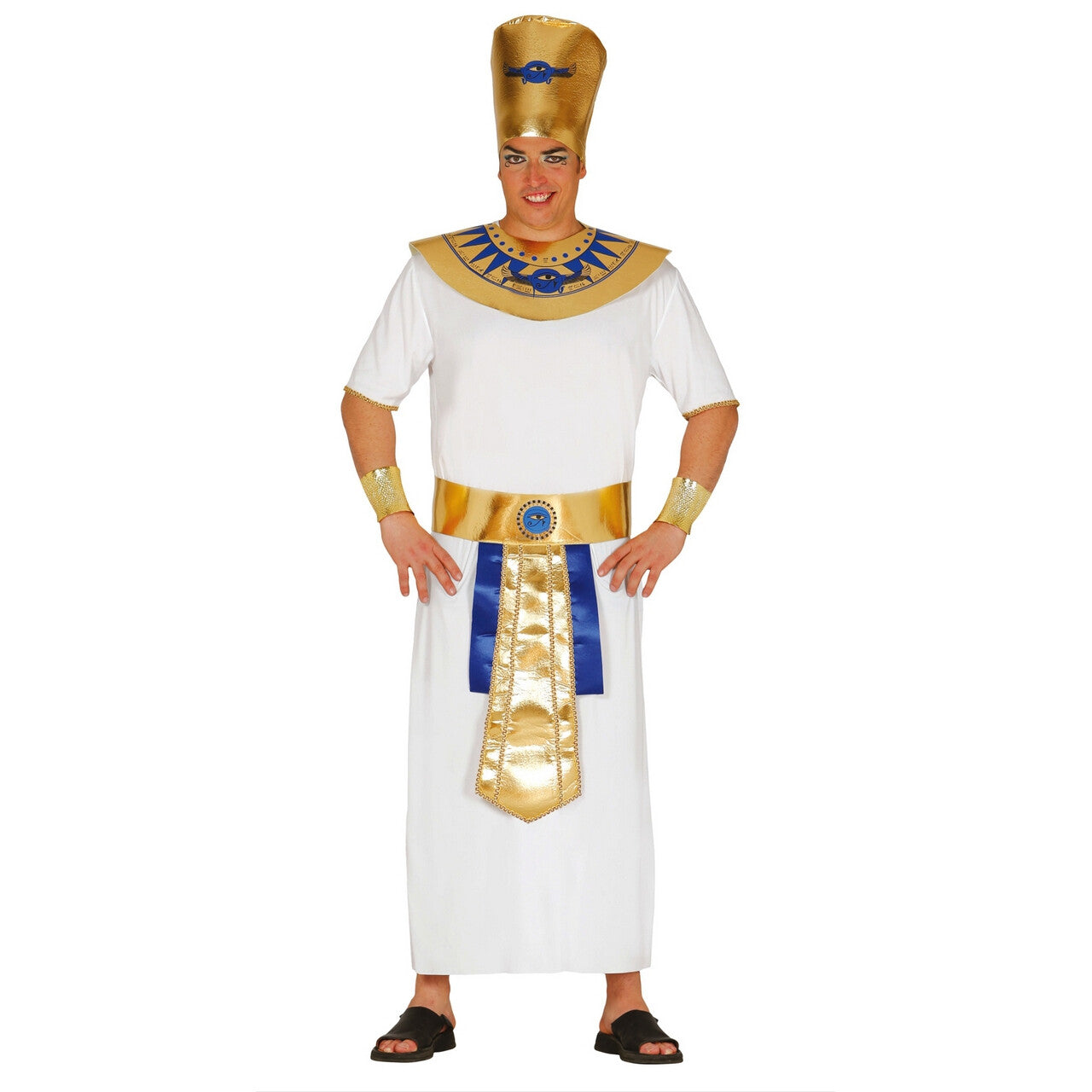 Op deze afbeelding zie je een Kostuums, van het merk Guirca. Cheops Van Egypte Farao Man Kostuum