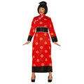 Traditionelles Chinesisches Kostüm Rot Damen