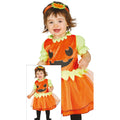 Kürbisprinzessin Halloween Kostüm für Mädchen