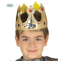 Majestätische Stoffkrone