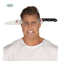 Blutiges Küchenmesser Im Kopf