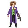 Verrückter Gotham Joker Kostüm für Jungen