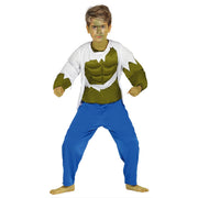 Op deze afbeelding zie je een Kostuums, van het merk Guirca. Shirt Te Klein Hulk Jongen Kostuum