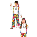 Blumenkind Hippie Kostüm für Kinder