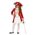 Madame Musketier Kostüm für Mädchen
