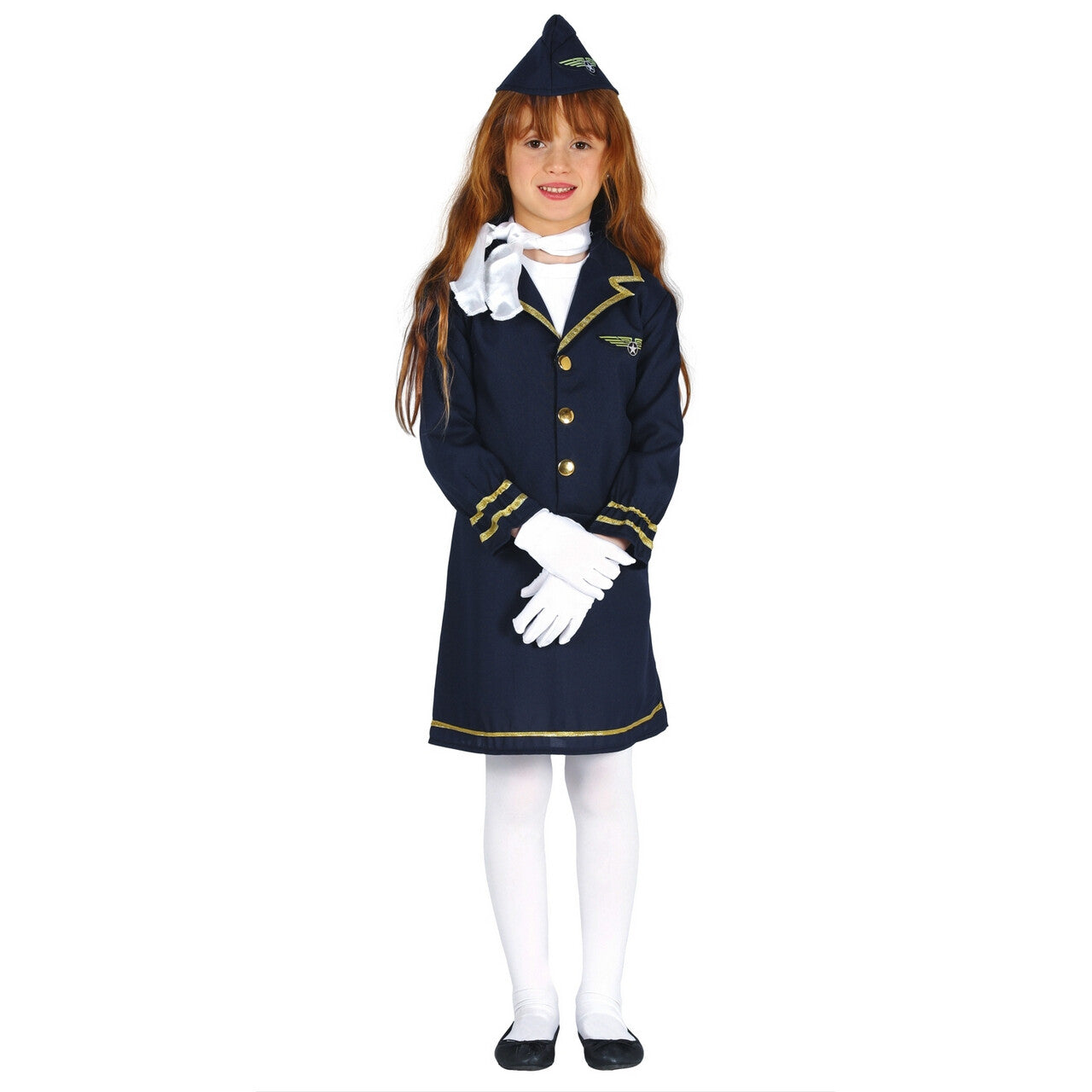 Op deze afbeelding zie je een Kostuums, van het merk Guirca. Hoog In De Lucht Stewardess Meisje Kostuum