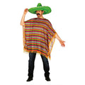 Mexikanische Fiesta-Poncho Unisex Kostüm
