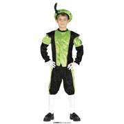 Op deze afbeelding zie je een Kostuums, van het merk Guirma. Roetveeg Piet Groen Kind Kostuum