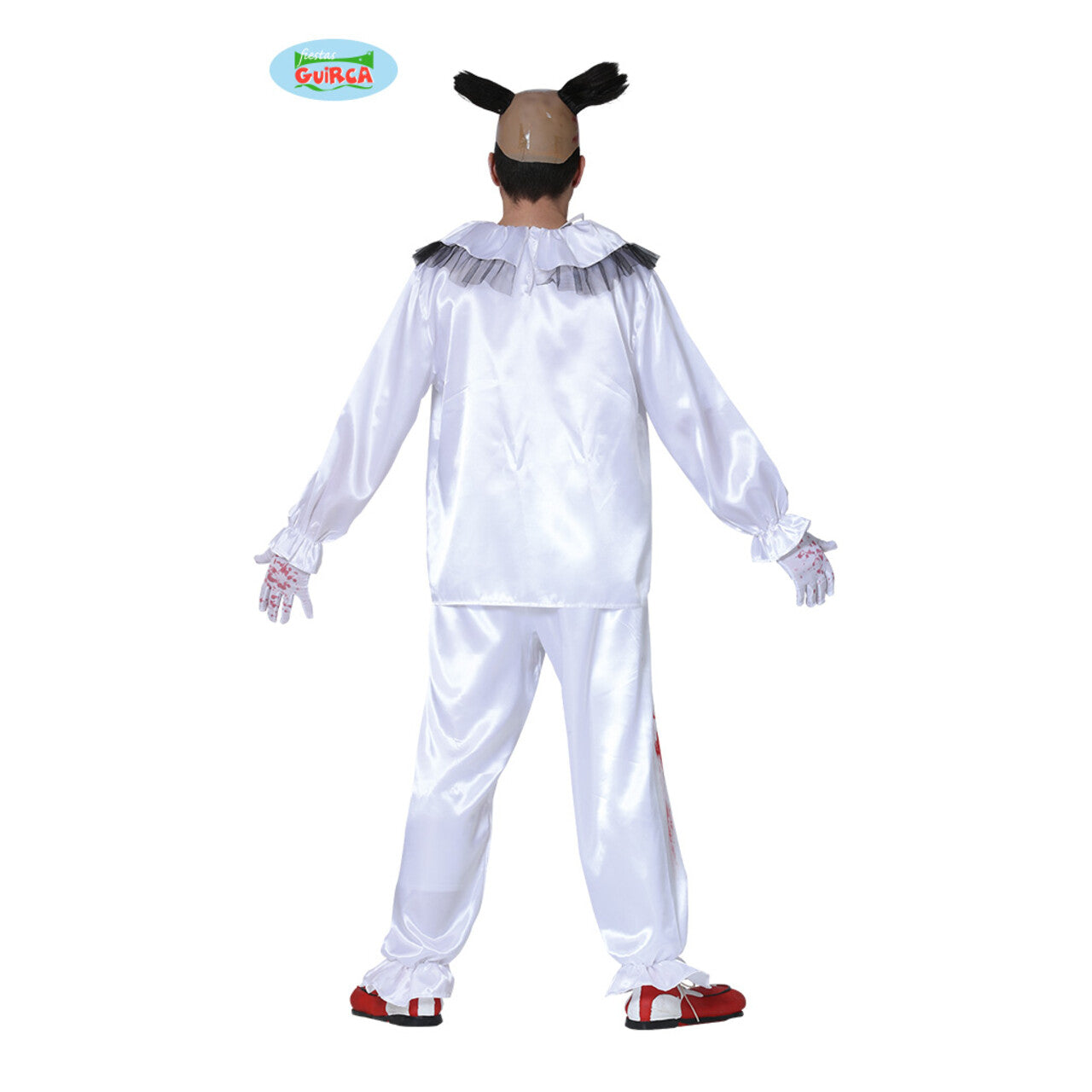 Op deze afbeelding zie je een Kostuums, van het merk Guirca. Killer Clown Halloween Kostuum