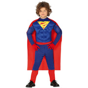 Op deze afbeelding zie je een Kostuums, van het merk Guirca. Bijna Te Gespierde Superheld Jongen Kostuum