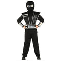 Silver Dragon Ninja Kostüm für Kinder