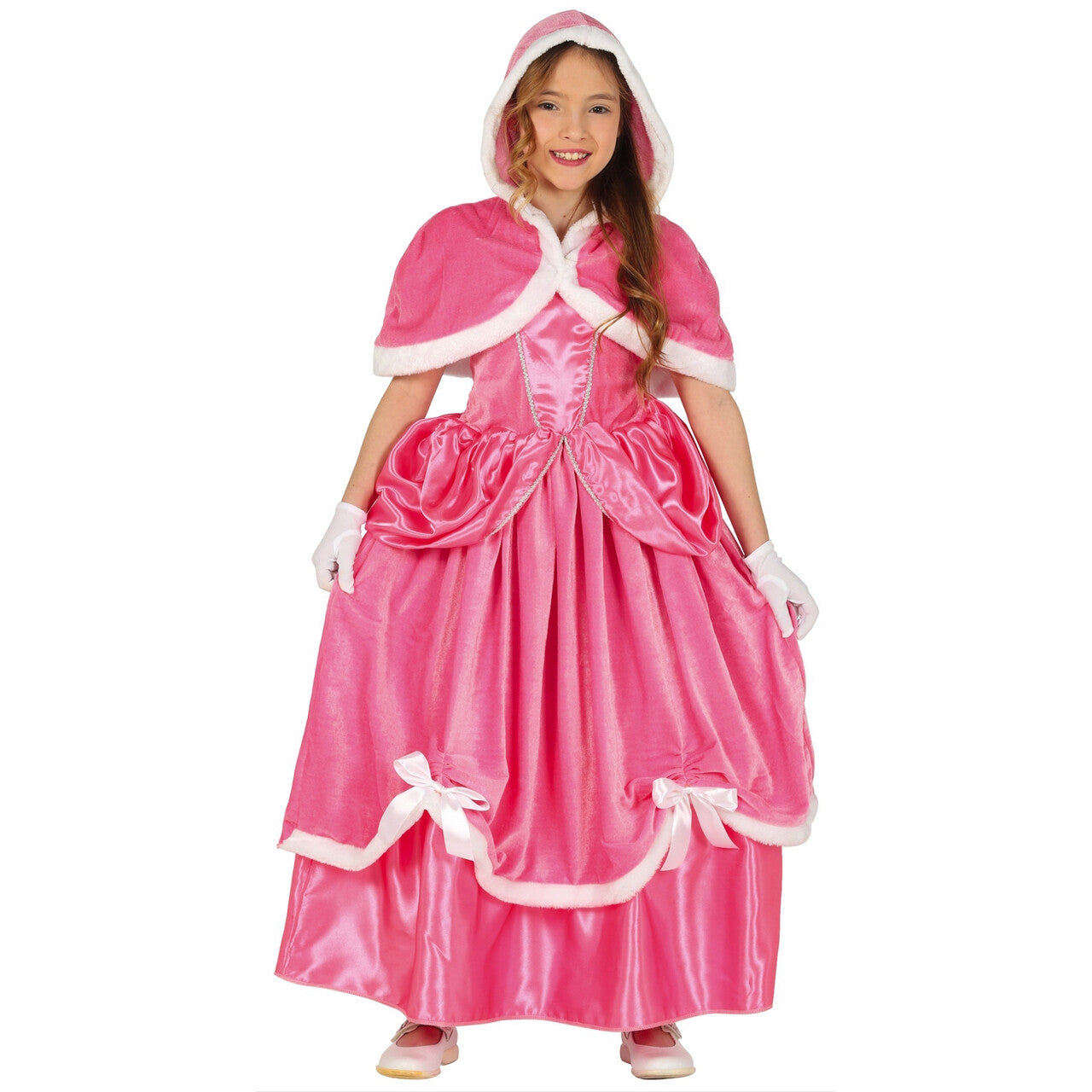 Op deze afbeelding zie je een Kostuums, van het merk Guirca. Prinses Winter Paleis Frozen Meisje Kostuum