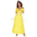 Gelbe Ballkleid-Prinzessin Fabiola Damenkostüm