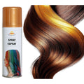 Fluoreszierendes Gold-Haarspray