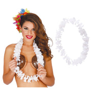 Op deze afbeelding zie je een Accessoires, van het merk Guirca. Aloha Hawaii Krans Wit