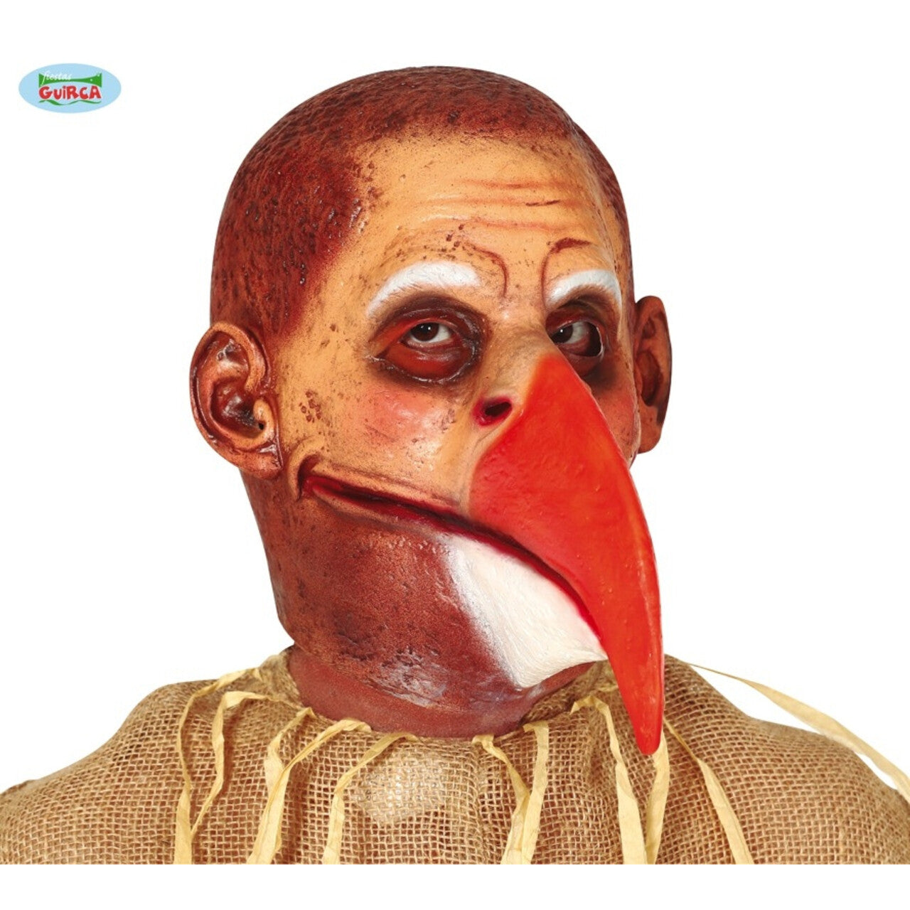 Op deze afbeelding zie je een Accessoires, van het merk Guirca. Latex Masker Vogel Met Grote Bek