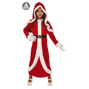 Op deze afbeelding zie je een Kostuums, van het merk Guirma. Lekker Warme Mantel Noordpool Kerstmeisje Kostuum