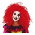 Verrückte Rote Clown-Perücke