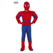 Op deze afbeelding zie je een Kostuums, van het merk Guirca. Bizar Gespierde Spiderman Superheld Jongen Kostuum