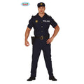 Spanische Polizei Uniform Barcelona Herrenkostüm