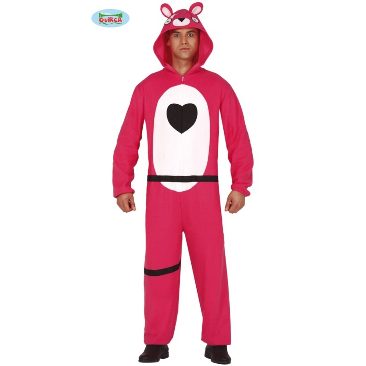 Op deze afbeelding zie je een Kostuums, van het merk Guirca. Roze Fortnite Beer Computerspel Kostuum
