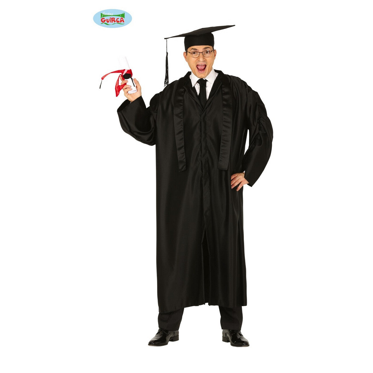 Op deze afbeelding zie je een Kostuums, van het merk Guirca. Diploma Uitreiking Bul Student Man Kostuum
