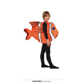 Lustiger Orange Clownfisch Kostüm für Kinder