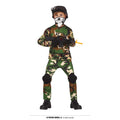 Camouflage Kämpfer Karl Kostüm für Jungen
