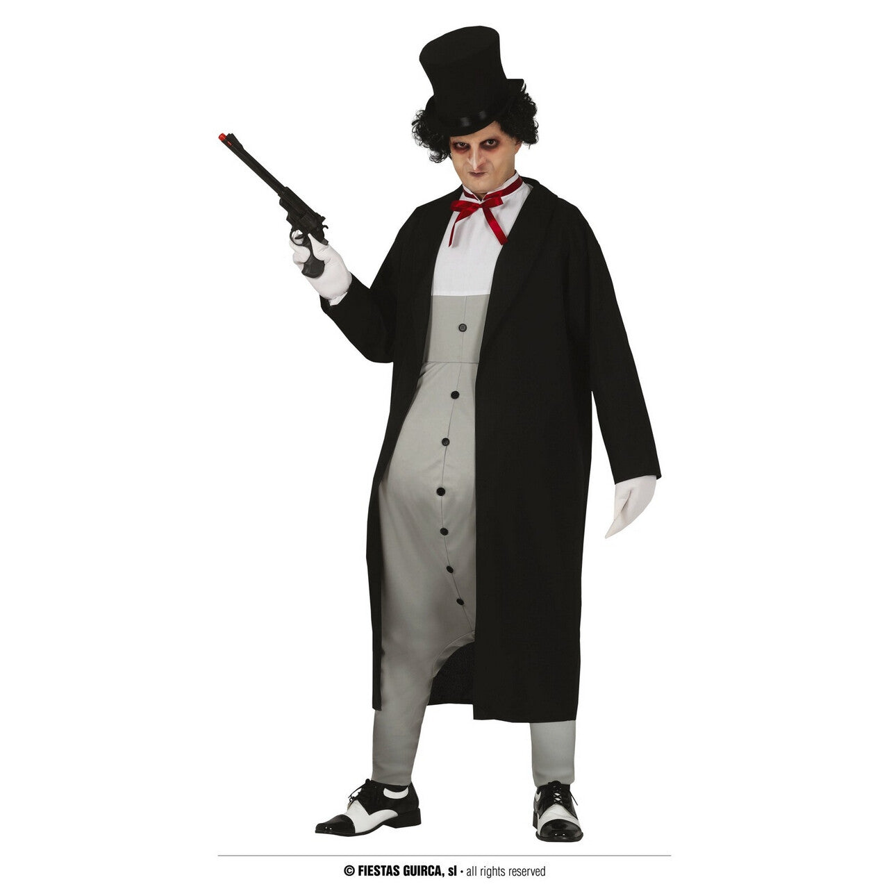 Op deze afbeelding zie je een Kostuums, van het merk Guirca. Deftige Heer Van De Misdaad Pinguin Man Kostuum