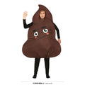 Emoticon Poepie Stinkerd Unisex Kostüm