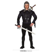 Op deze afbeelding zie je een Kostuums, van het merk Guirca. Monsterjager Heks Geralt Van Rivia Man Kostuum