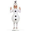 Dicker Olaf Schneemann Kostüm für Kinder
