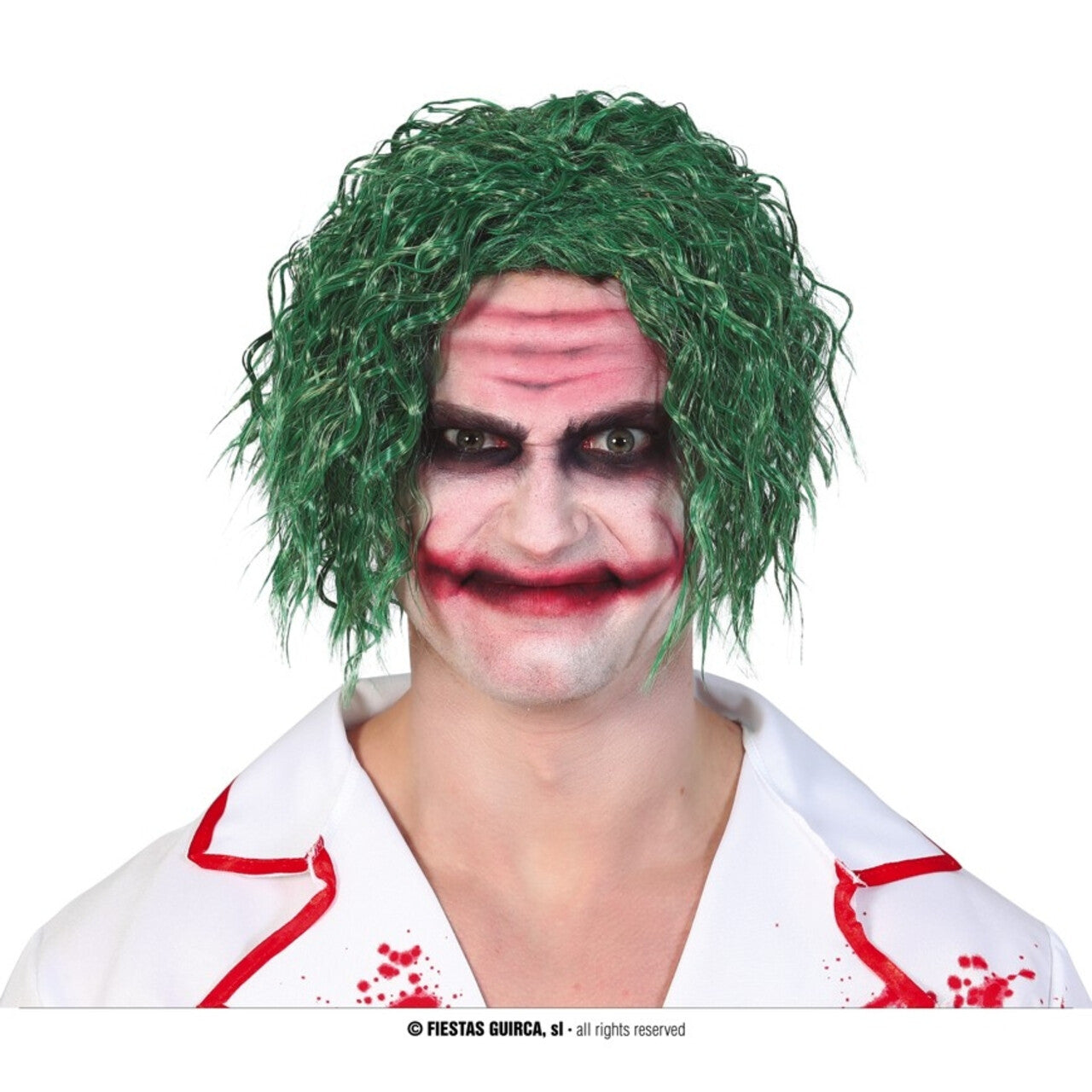 Op deze afbeelding zie je een Accessoires, van het merk Guirca. Groen Joker Kapseltje