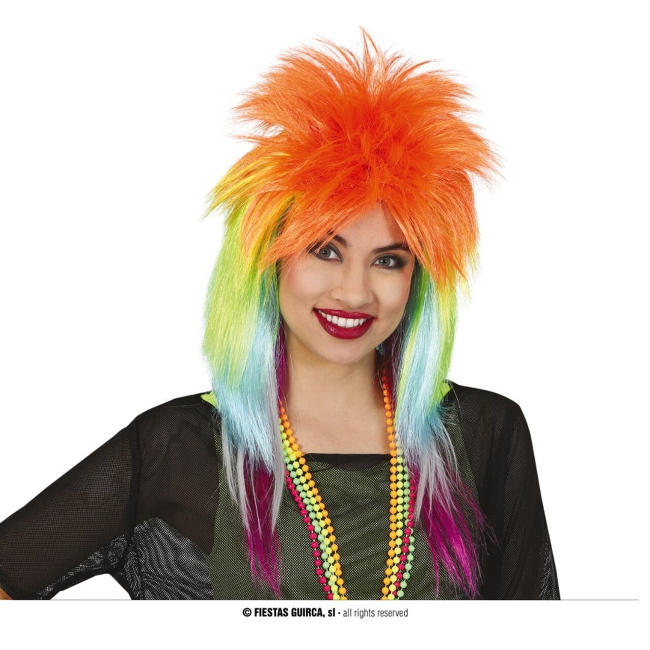 Op deze afbeelding zie je een Accessoires, van het merk Guirca. Punky Cindy Pruik