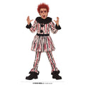 Gestreift Nicht So Lustig Beängstigend Clown Kostüm für Kinder