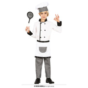 Op deze afbeelding zie je een Kostuums, van het merk Guirca. Mini Top Chef Kind Kostuum