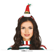 Op deze afbeelding zie je een Accessoires, van het merk Guirma. Mini Kerstmuts Glitter En Pailletten Hoofdband