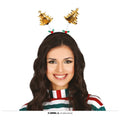 Gold Christmas Tree Diadem Mit Pailletten