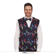 Op deze afbeelding zie je een Kostuums, van het merk Guirma. Geinig Kerstverlichting Gilet Man