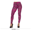 Wild And Out Zebra Leggings In Rosa Damen