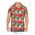 Strandbluse Mit Tropischen Hawaii Blumen Herren