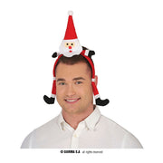 Op deze afbeelding zie je een Accessoires, van het merk Guirma. Hoofdband Naar Je Hoofd Gestegen Kerstman