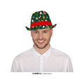 Grüner Fedorahut Weihnachten