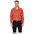 Shirt Weihnachtsspaß Rot Herren