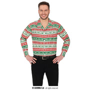 Op deze afbeelding zie je een Kostuums, van het merk Guirma. Overhemd Xmas Overload Man